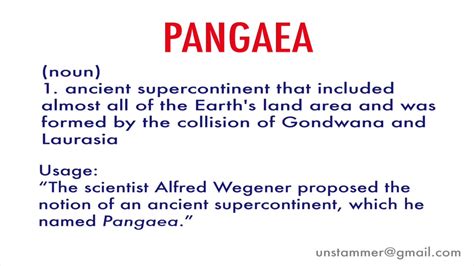 how to pronounce pangea|Iba pa.